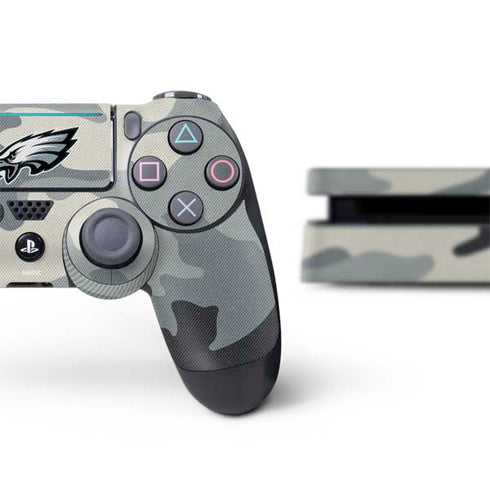 NFL Philadelphia Eagles Camo PS4 Slim Bundle Skin